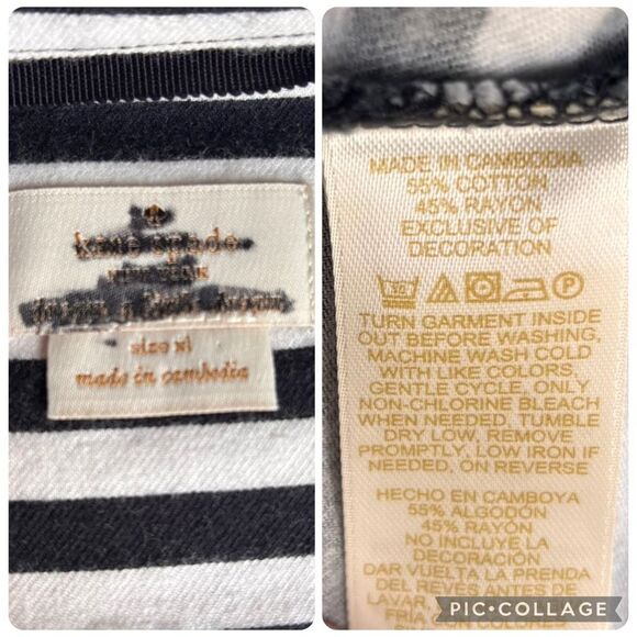 Kate Spade Pjs Set Women’s Size Extra Large XL Pants Long Sleeve Button Down Top - Picture 9 of 10